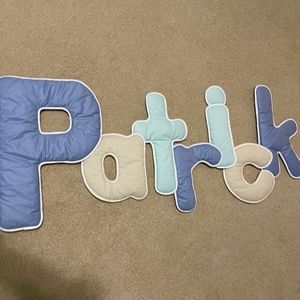 Beautiful "Name" wall hanging